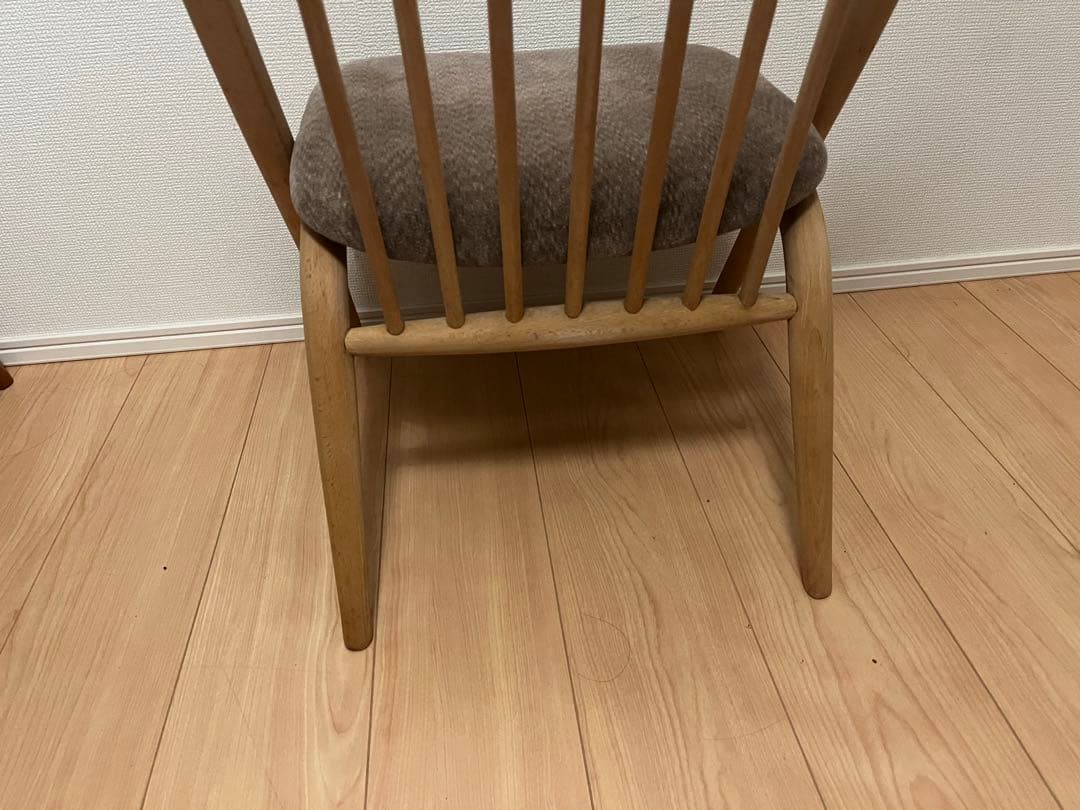 北欧　ビンテージ　デザイン　飛騨産業 キツツキ サロンチェア　ソープフィニッシュ