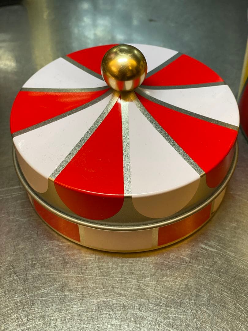 2日間限定価格　アレッシィALESSI ブリキの箱3個セット