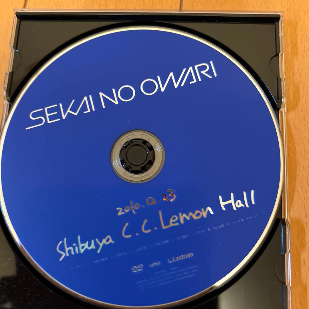 【希少】SEKAI NO OWARI 2010.12.23 渋谷ライブDVD
