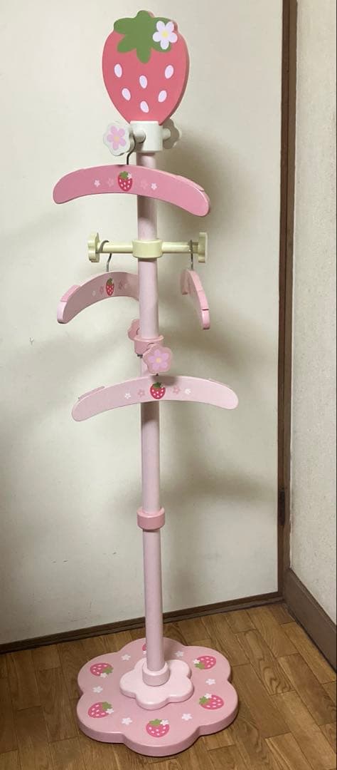 マザーガーデン 野いちごハンガースタンド　ハンガー付き