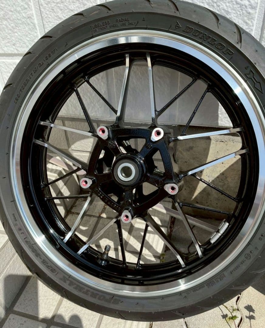 Z900RS　純正タイヤホイール前後セット　CR-1コート施工