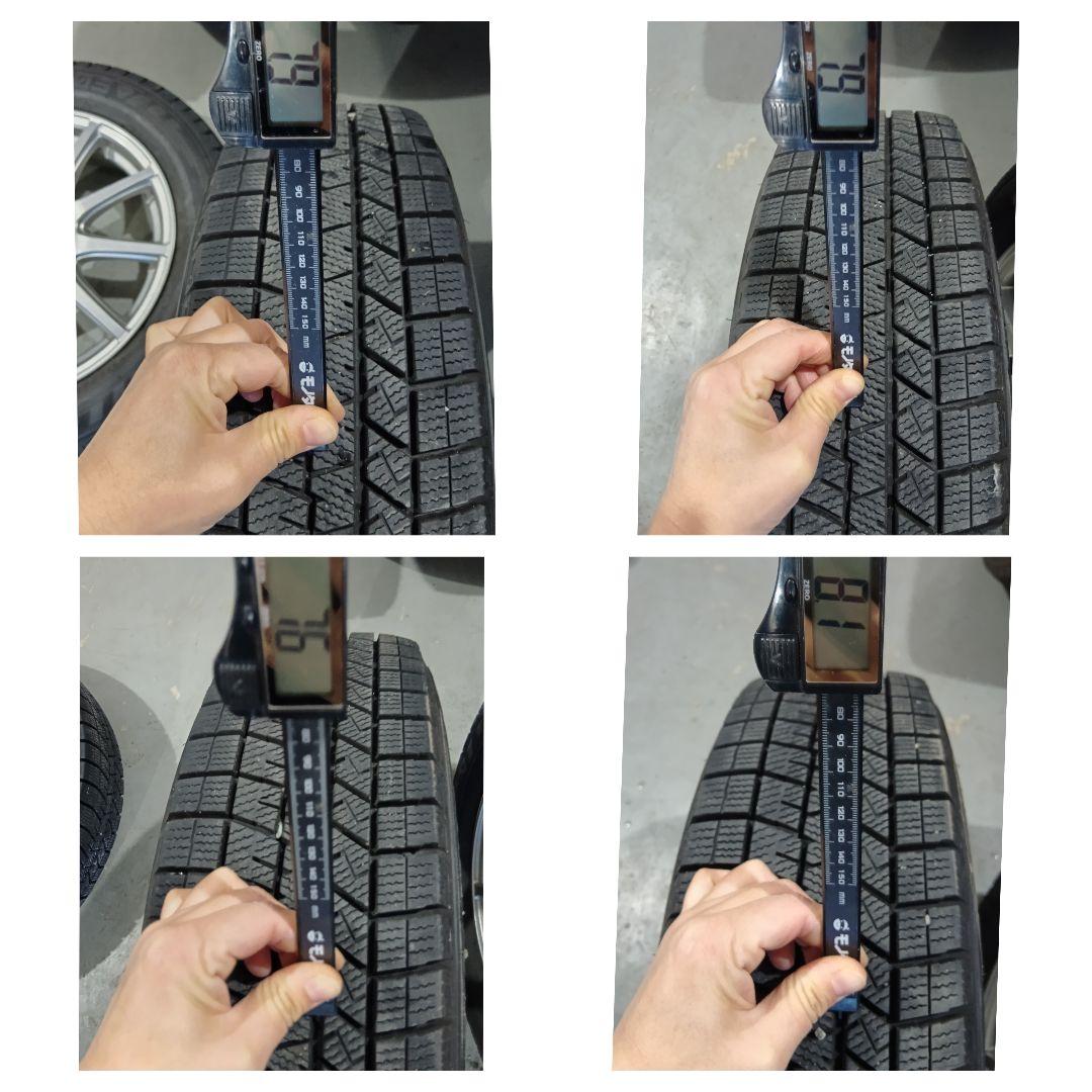 アクア　175 65 15 ダンロップ スタッドレスタイヤ　2本セット　①