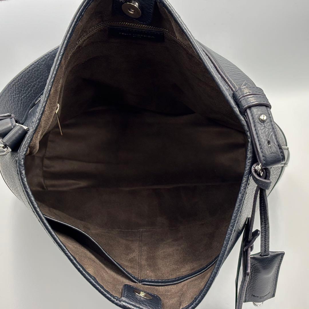 PELLE MORBIDA ペッレモルビダ　ショルダーバッグ　エディターズバッグ