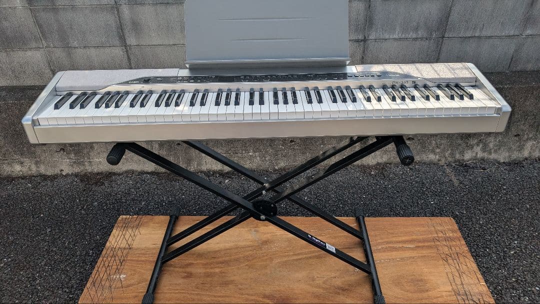 エリア送料込み CASIO 電子ピアノ PX-310 2007年製 激美品(2)