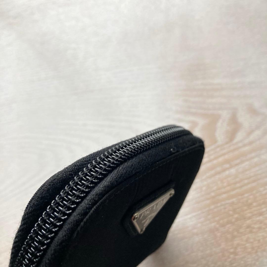 ＊Ｎ＊PRADA プラダ ナイロン ラウンドファスナー ケース