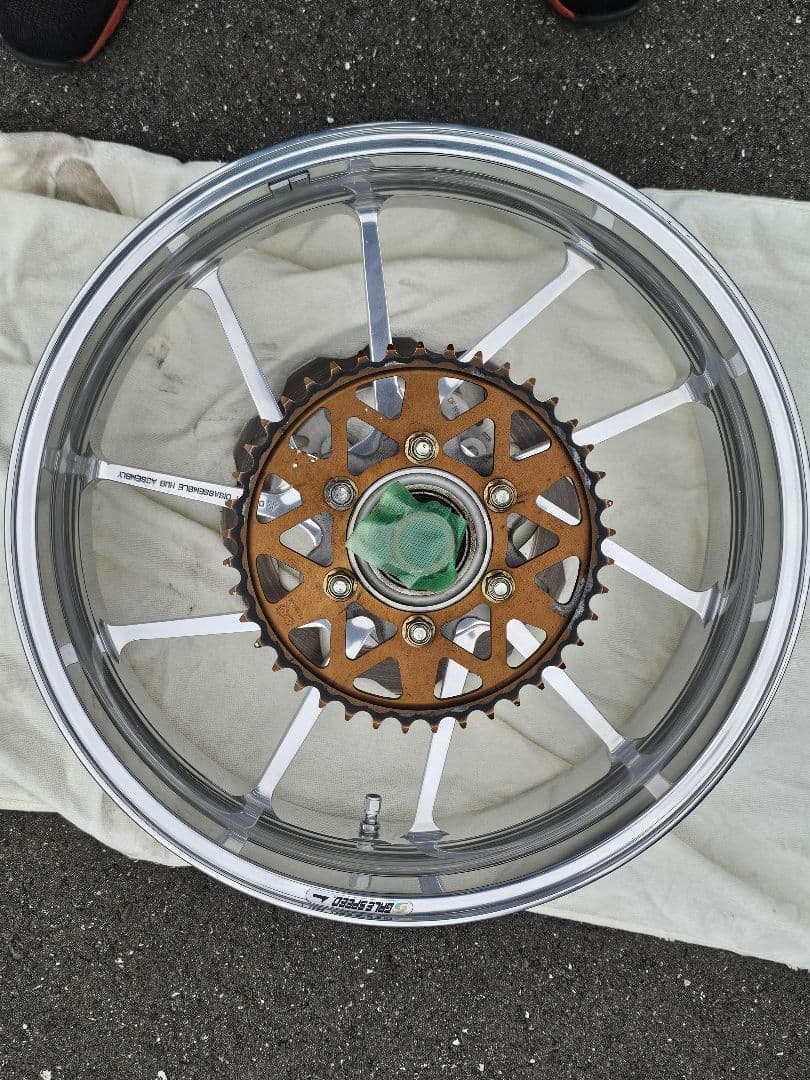 Galespeed 17インチホイール クローム