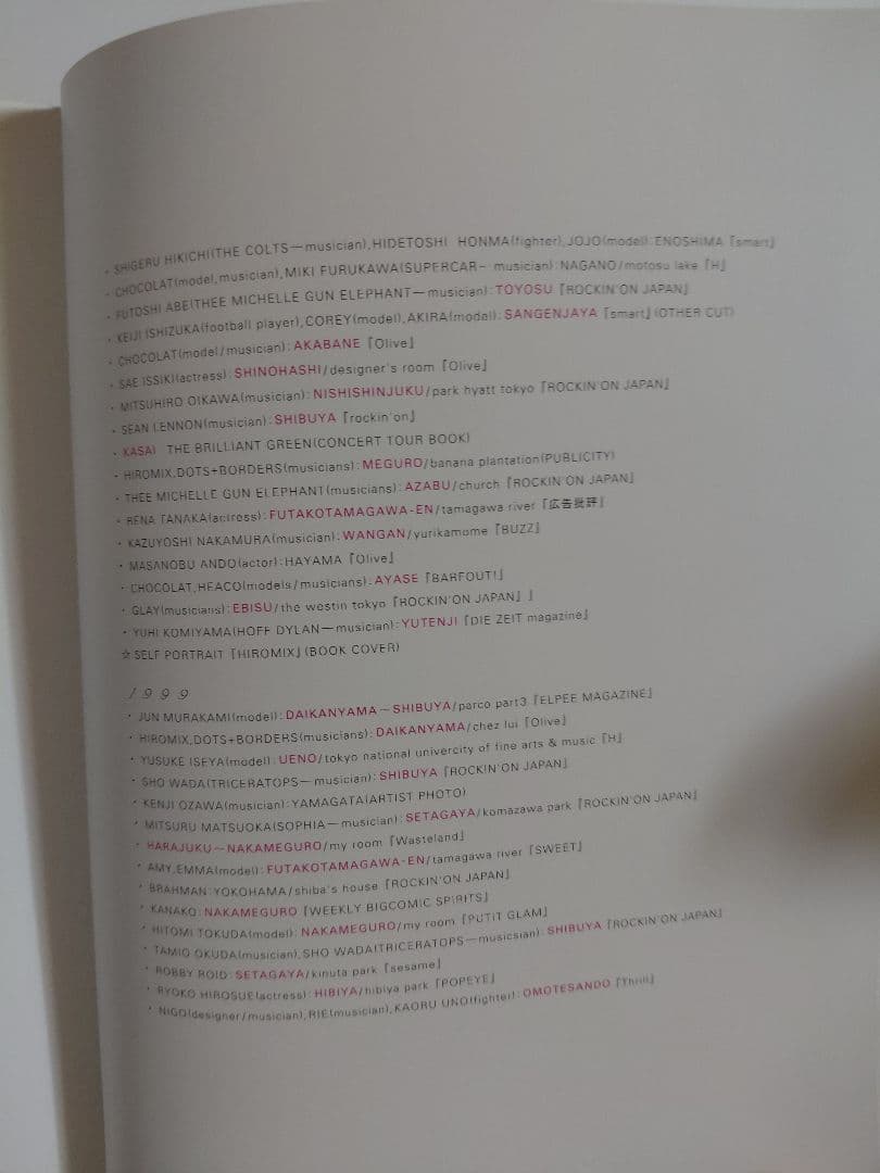 レア!希少!ヒロミックス Hiromix 写真集 ヒロミックス