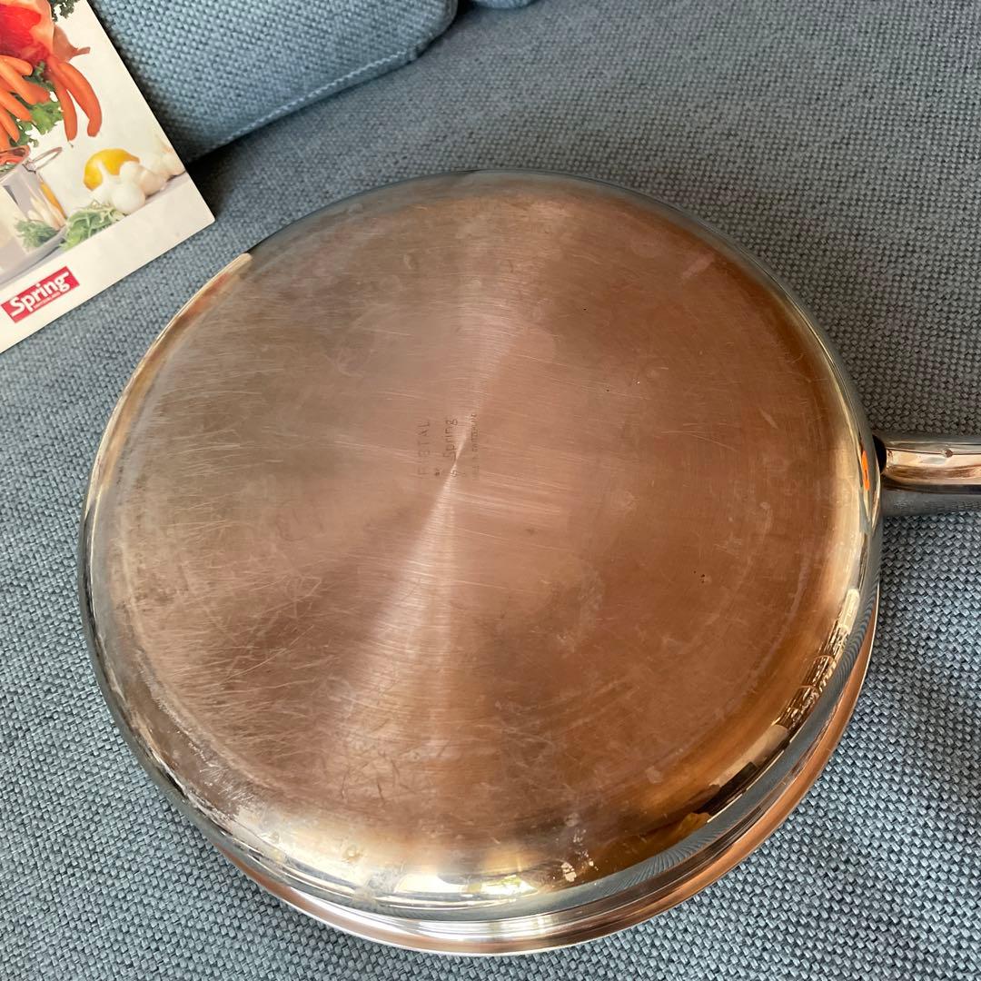 スプリング社　クリスタル鍋4点セット