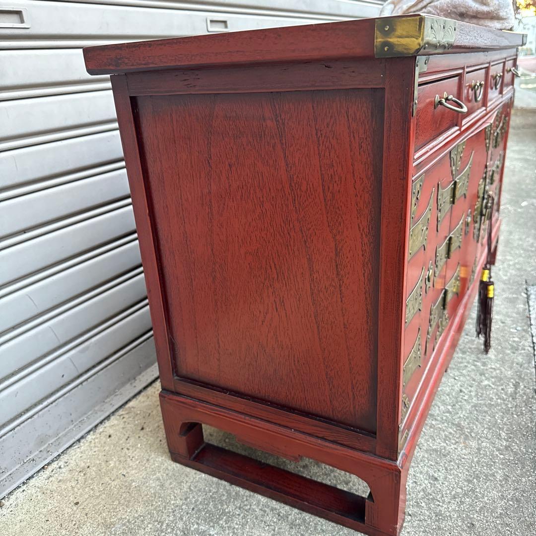 韓国　モリジャン　桐製　ローボード 李朝家具 韓国 和室 アンティーク