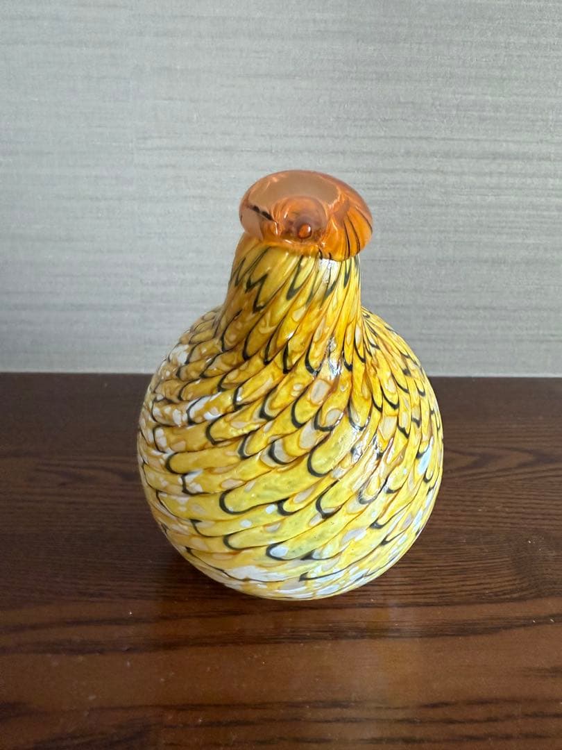  イッタラ バード サマーグロース 雷鳥 イエロー × ブラック