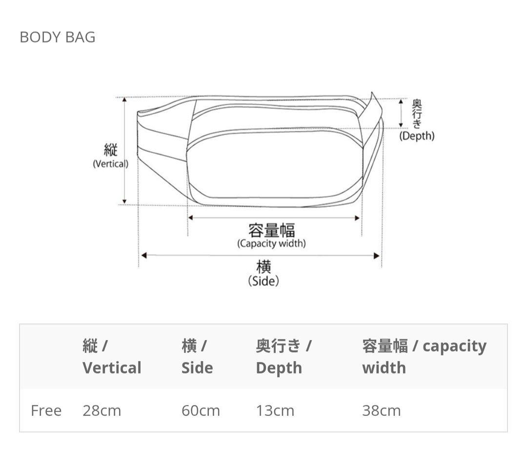 ロアーズオリジナル　BODY BAG（ボディバッグ）