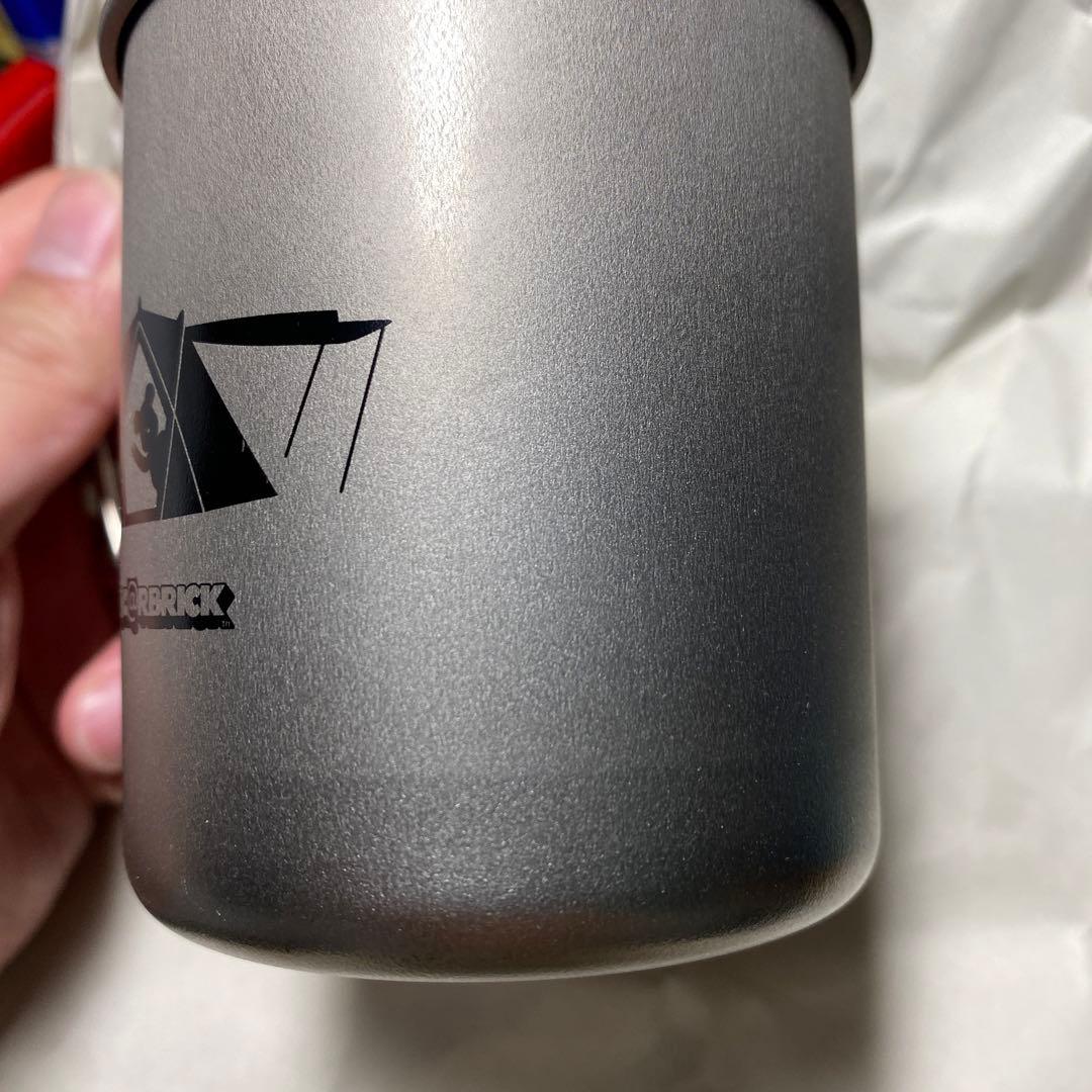 【限定】スノーピーク BE@RBRICK ベアブリック チタンシングルマグ300