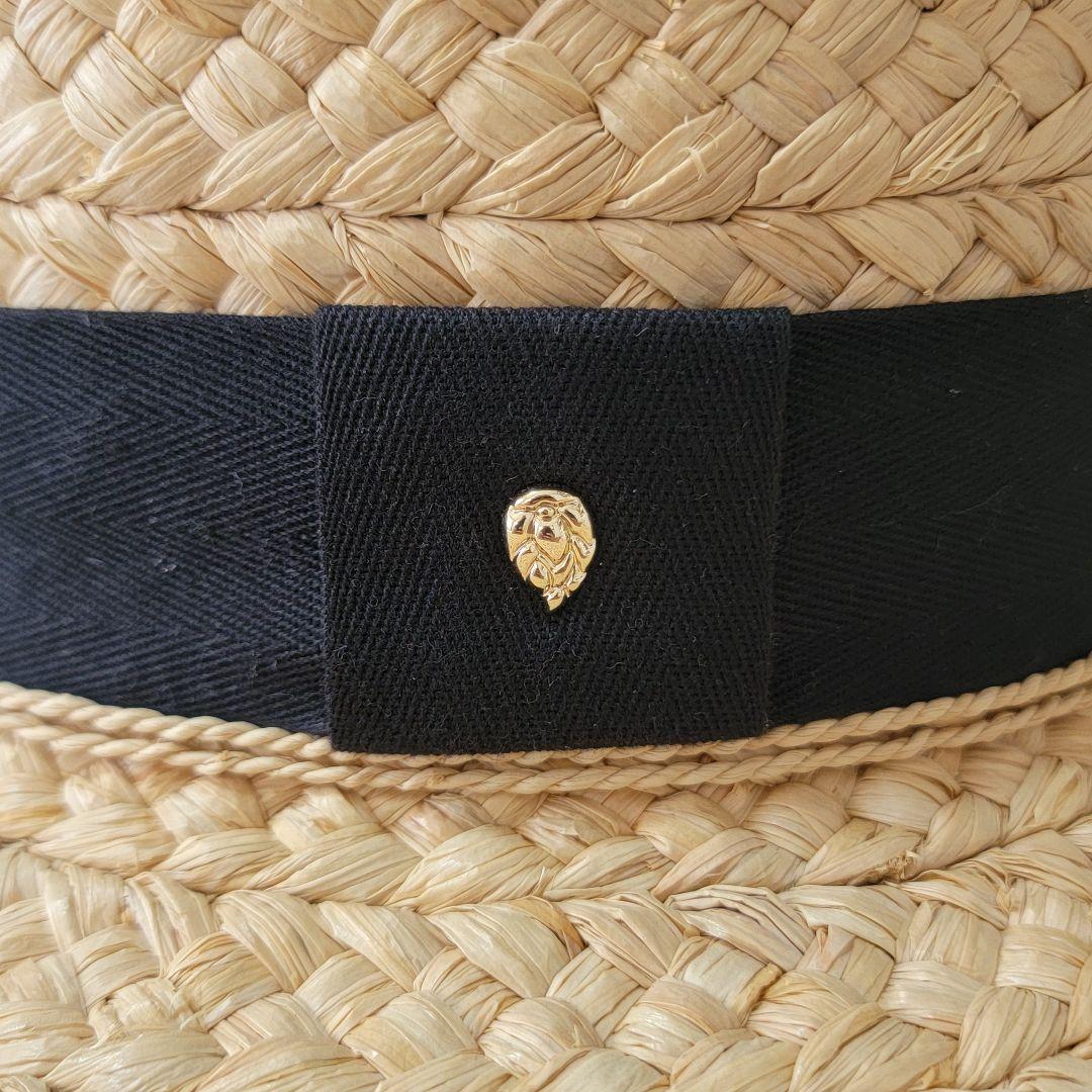 2回のみ着用 ヘレンカミンスキー CATHERINE ラフィアハット 麦わら帽子