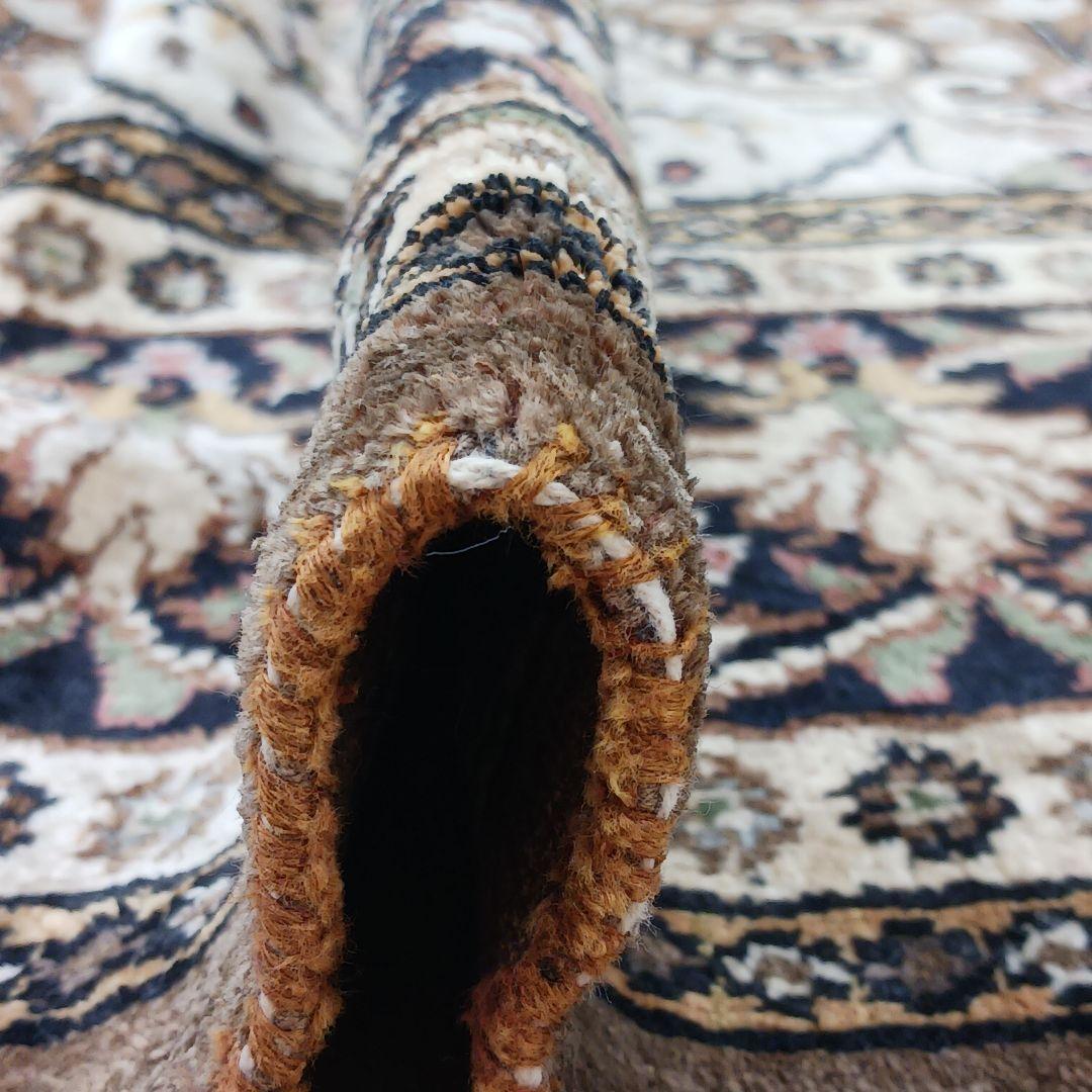 Y3062 インド製 絨毯 ポリエステル 206×150㎝