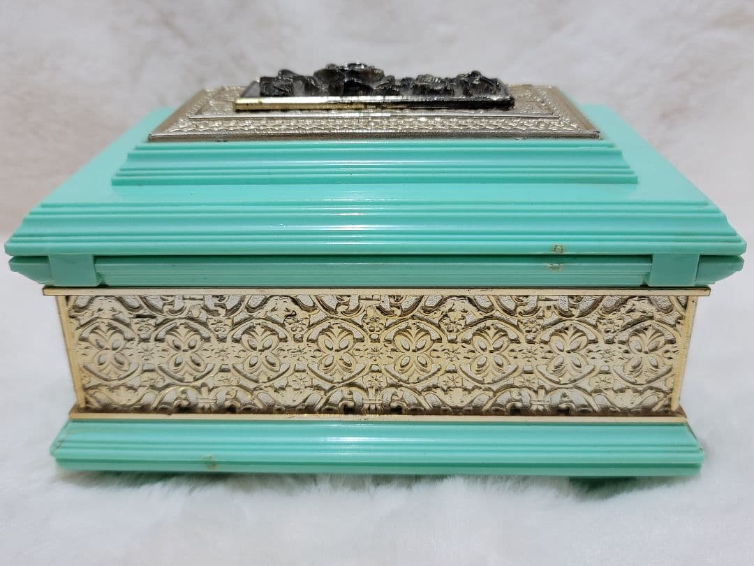 オルゴール付きジュエリーボックス ヴィンテージ アクセサリーボックス 姫