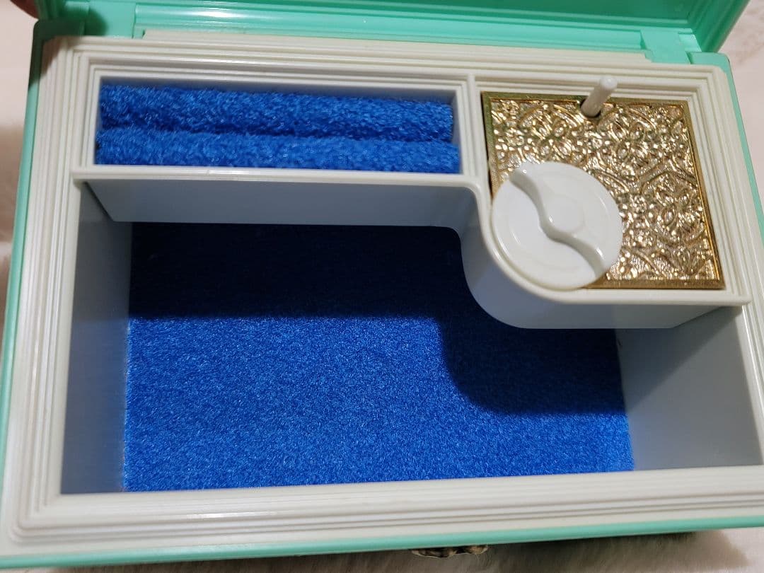 オルゴール付きジュエリーボックス ヴィンテージ アクセサリーボックス 姫