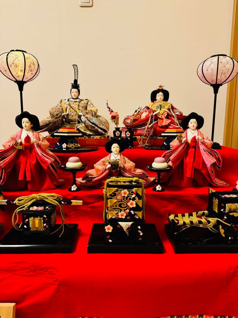 久月 ひな人形 三段飾り 25万円新品購入