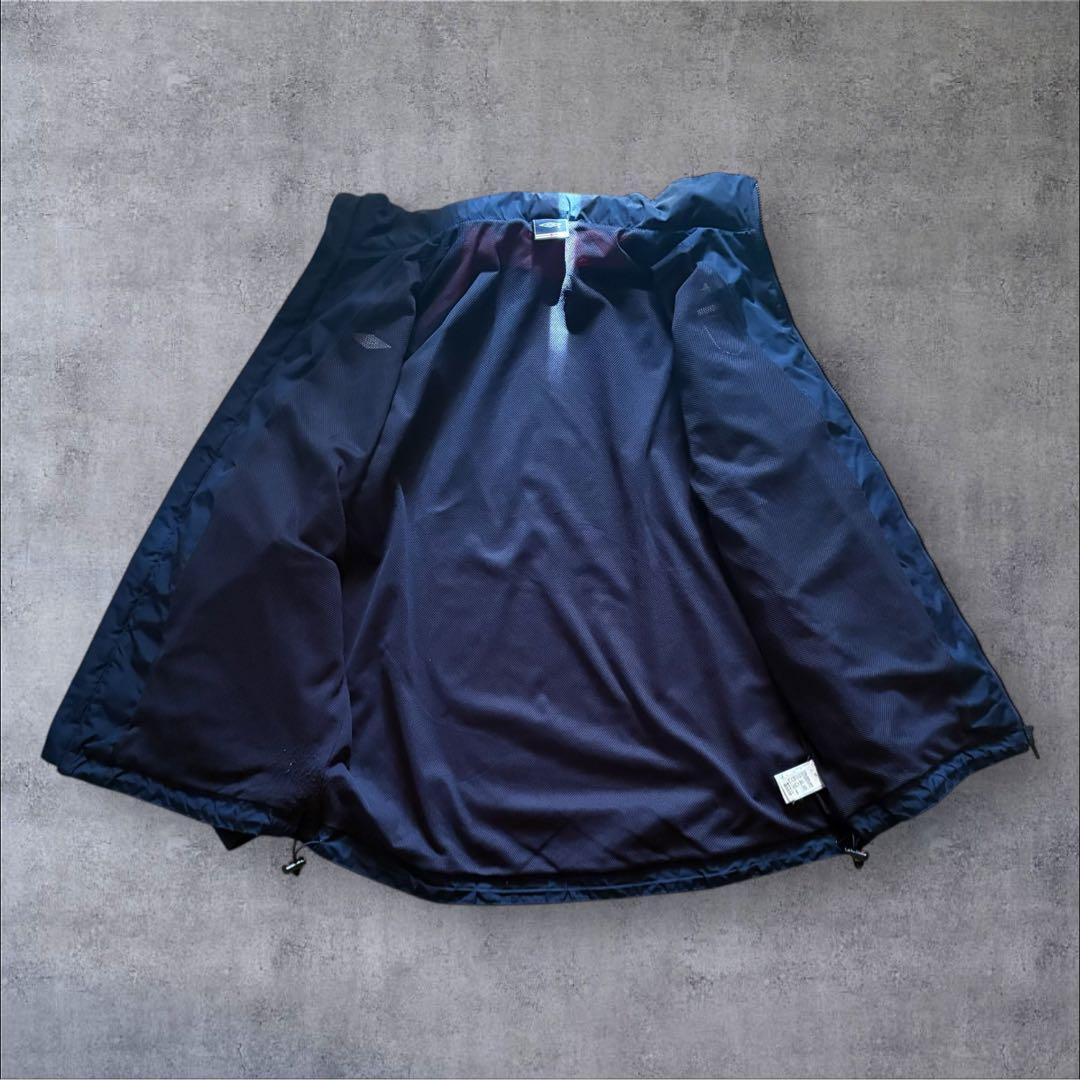 【O22】UMBRO×イングランド代表刺繍ナイロンジャケットLネイビー×赤×白