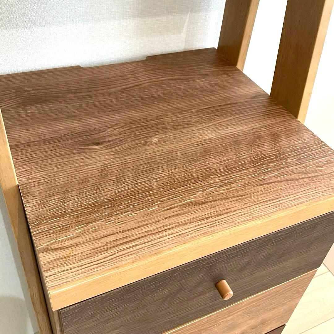 【送料込み‼︎】ニトリ　チェストラック　Nランダム40 飾り棚　ブラウン　おしゃれ