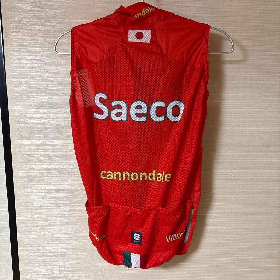 スポーツフル カスタム Saeco ジャージ、ビブ、ベスト Sサイズ 3点セット