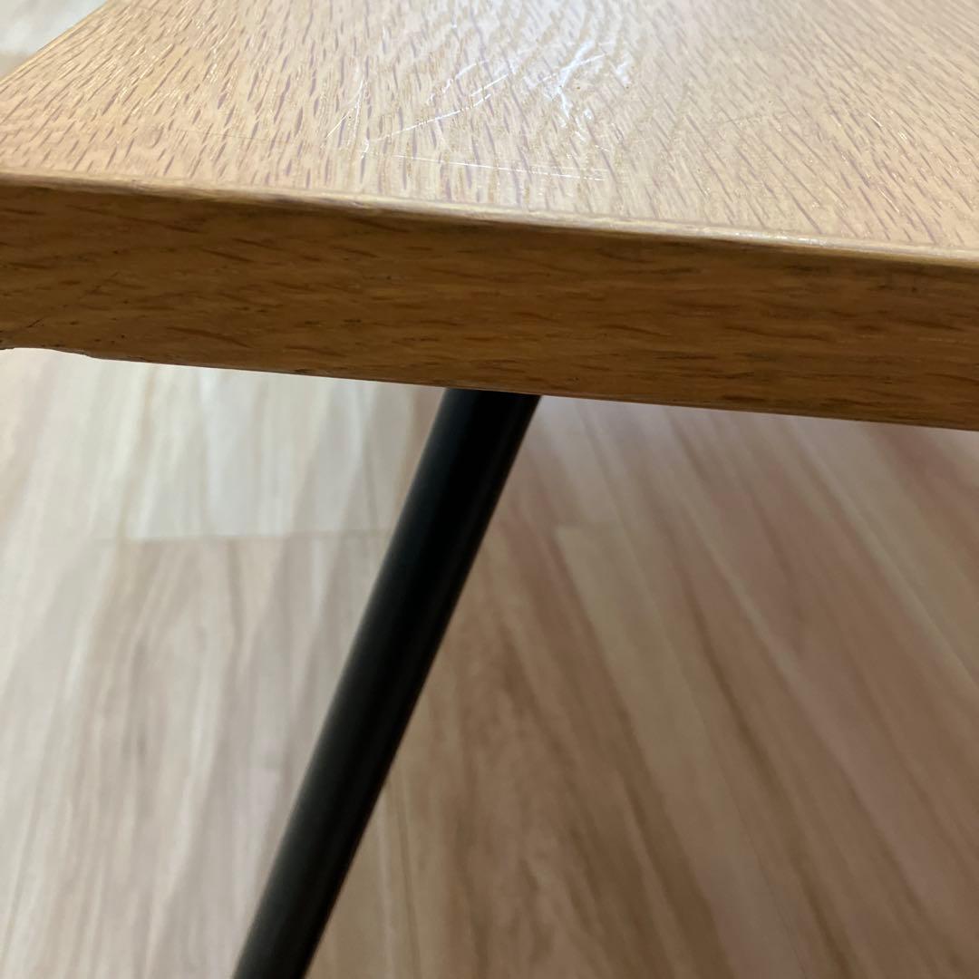 無印良品　120cm幅 折りたたみローテーブル オーク材　送料込