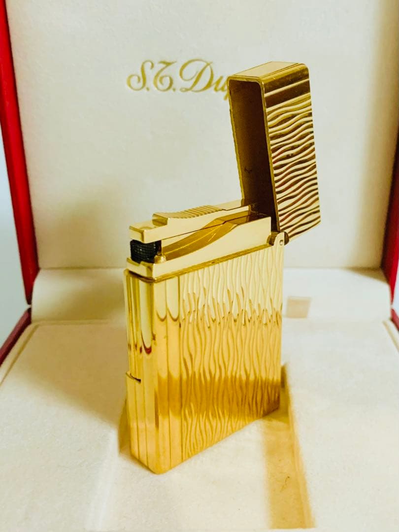 【超快音】S.T.Dupont デュポン ガスライター ギャッツビー 18201