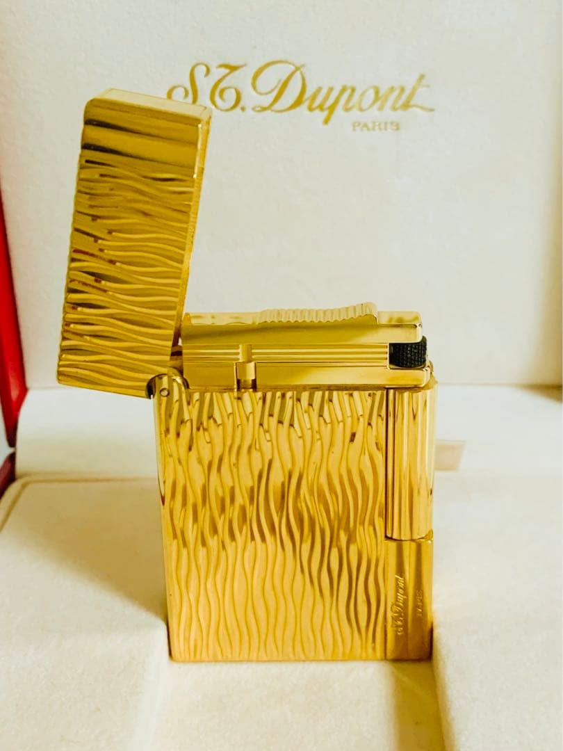 【超快音】S.T.Dupont デュポン ガスライター ギャッツビー 18201