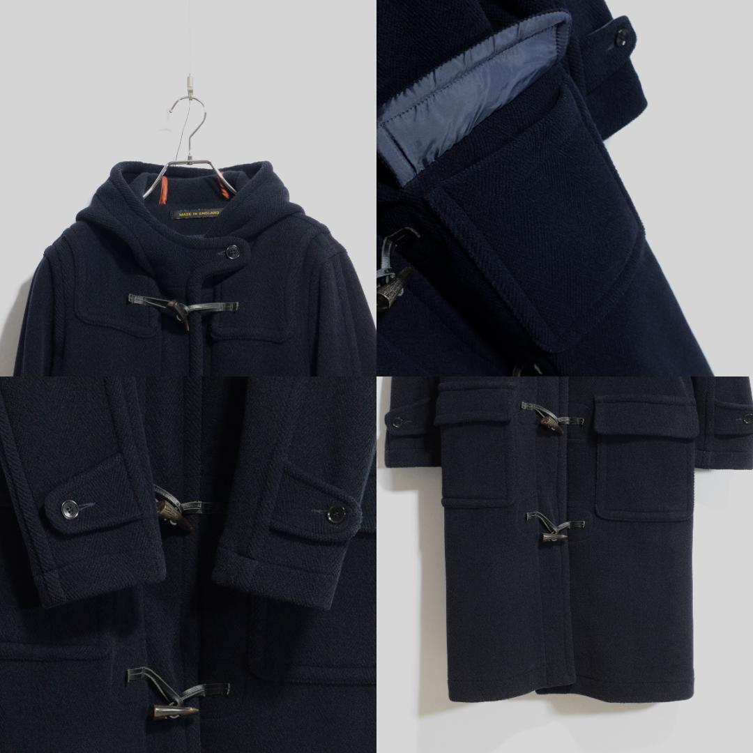 超極上品 ムーアブルック ダッフルコート Nハンプシャー ネイビー 36