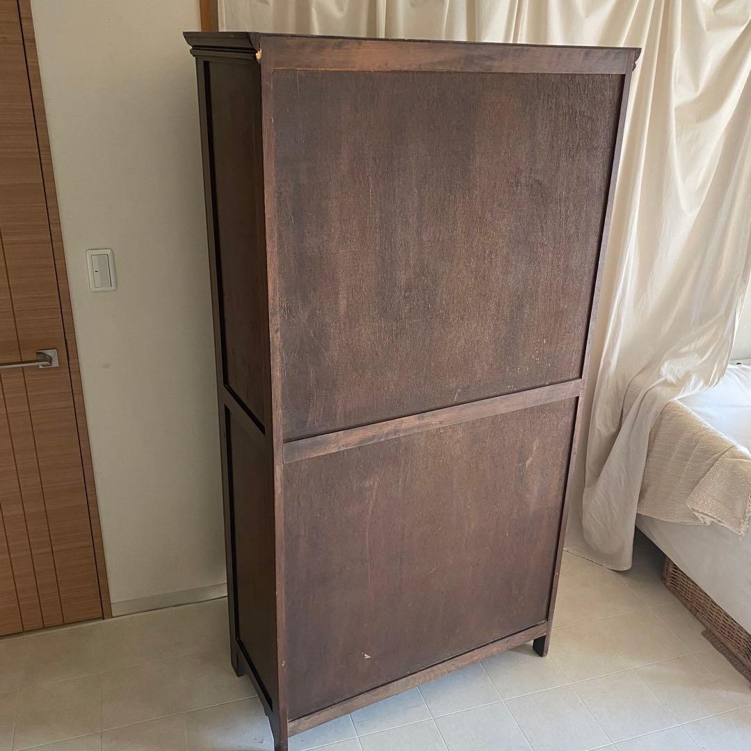 イギリス　アンティーク　ワードローブ　英国カントリー　ヨーロピアン　キャビネット