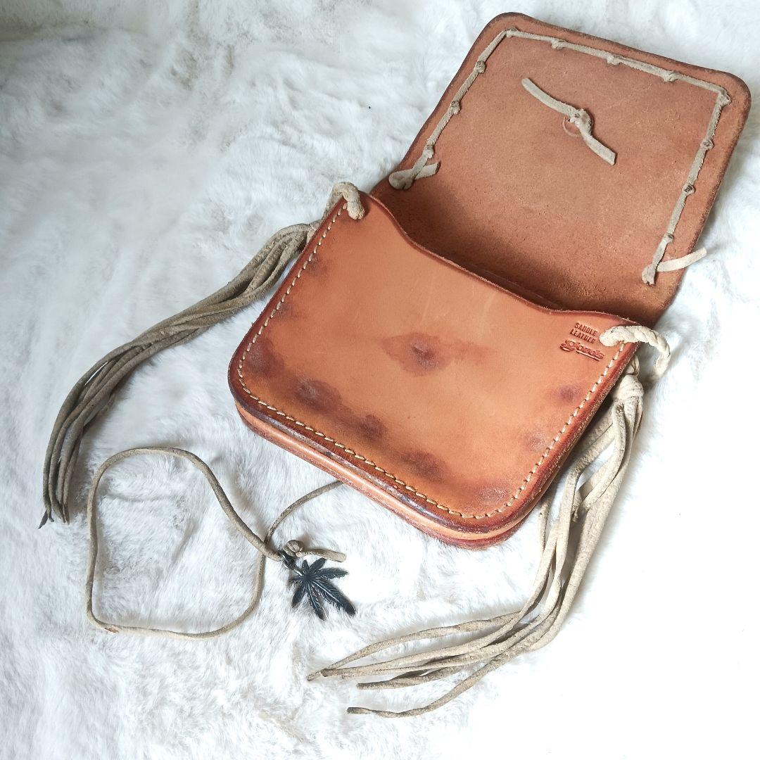 ビンテージ　goro's　ゴローズ　メディスンバッグ　バイカー　コンチョ