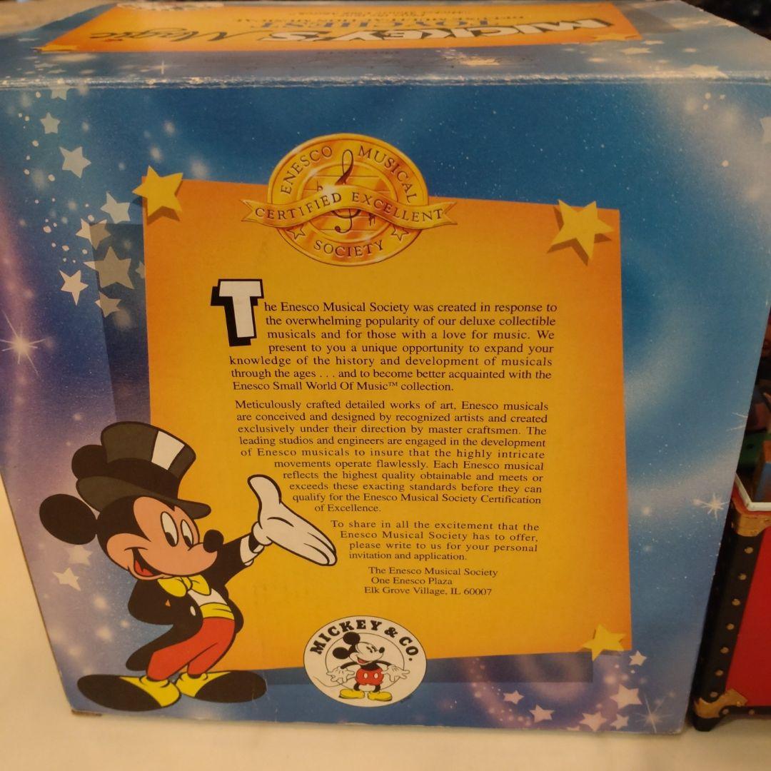 動作確認済・補修済　ミッキーのマジックオルゴール