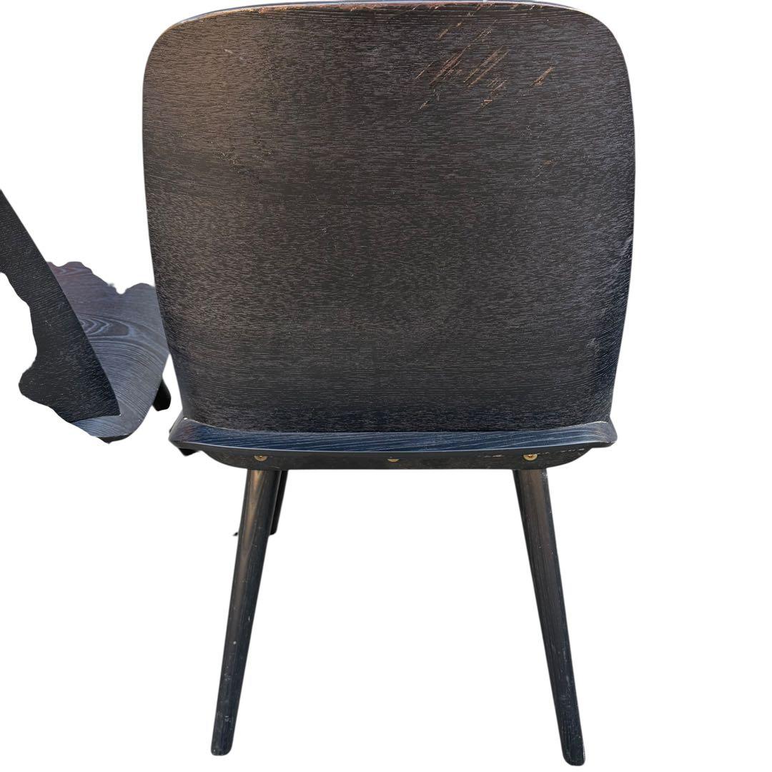 【美品】muuto ムート Nerd Chair ナードチェア オーク 一脚 黒