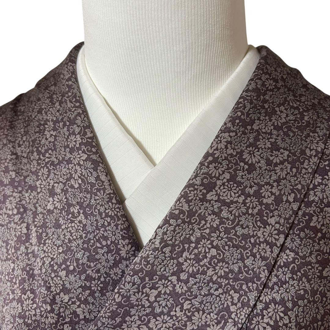 未使用近い　美品　袷　江戸小紋　江戸更紗　型染め　正絹　訪問着　フルセット