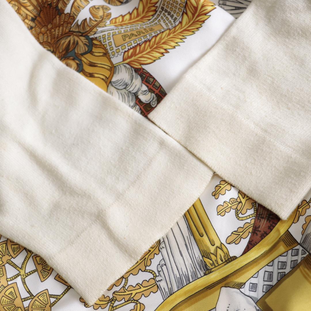 美品！エルメス　シルクレーヌ　ポロシャツ　XL　chapeau　Hermes