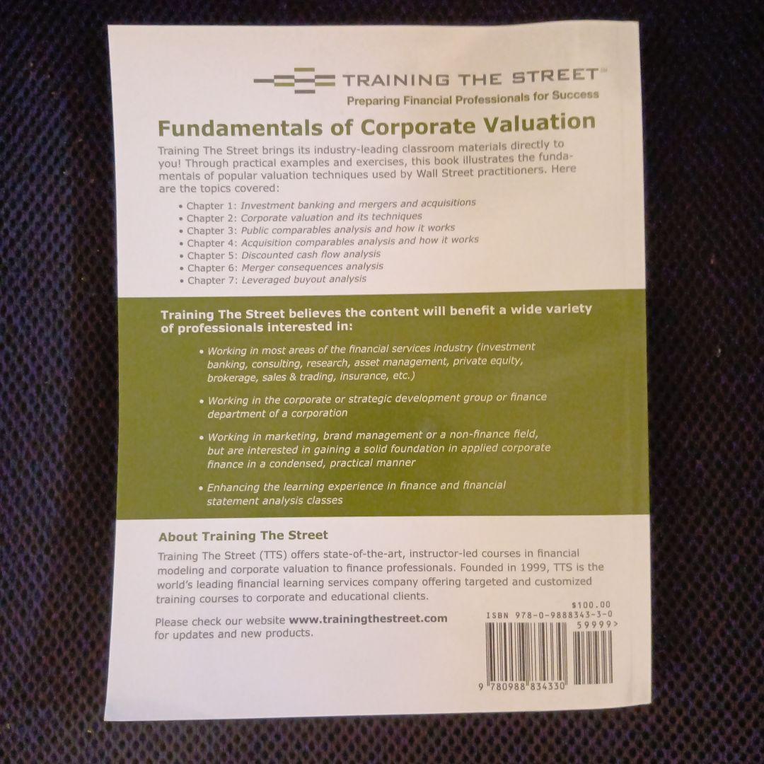 ビジネス・経済 Fundamentals of Corporate Valuation