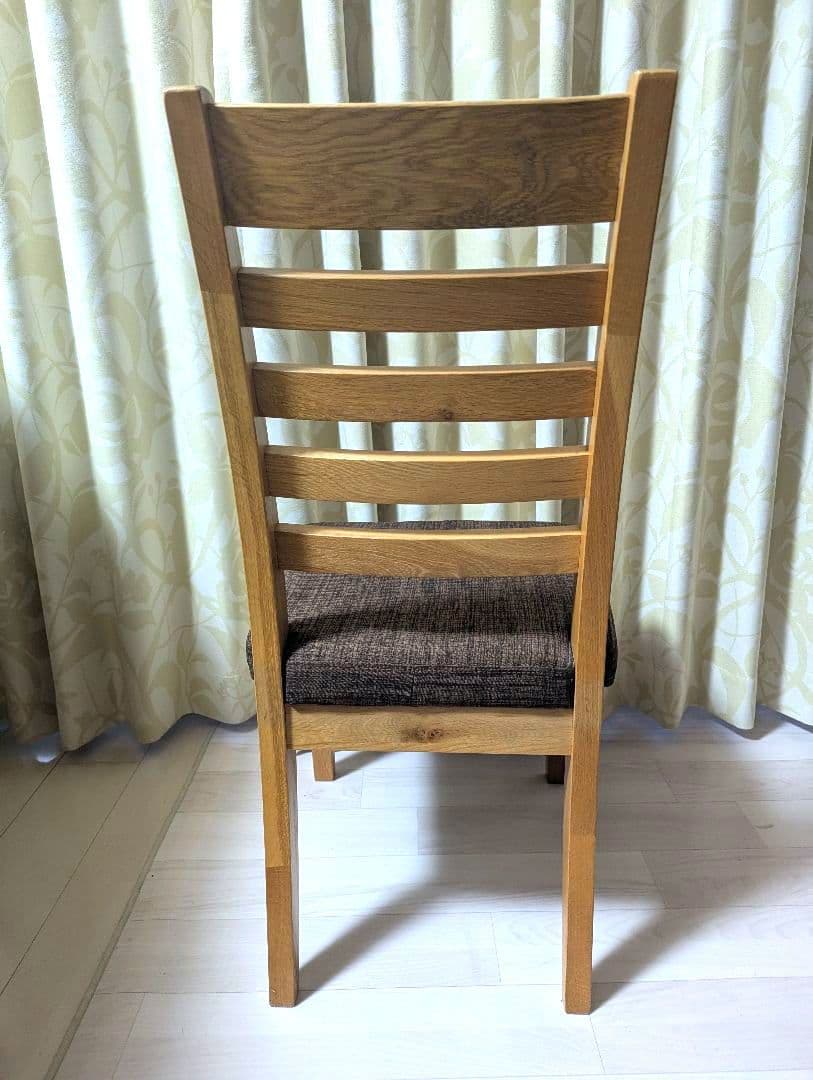 ニトリ ダイニングチェア ② 無垢材 オーランド