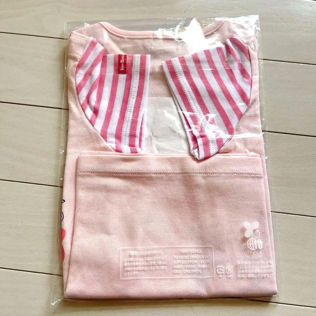 【新品】Miki House Tシャツ ３枚 ズボン１枚　90cm 女の子