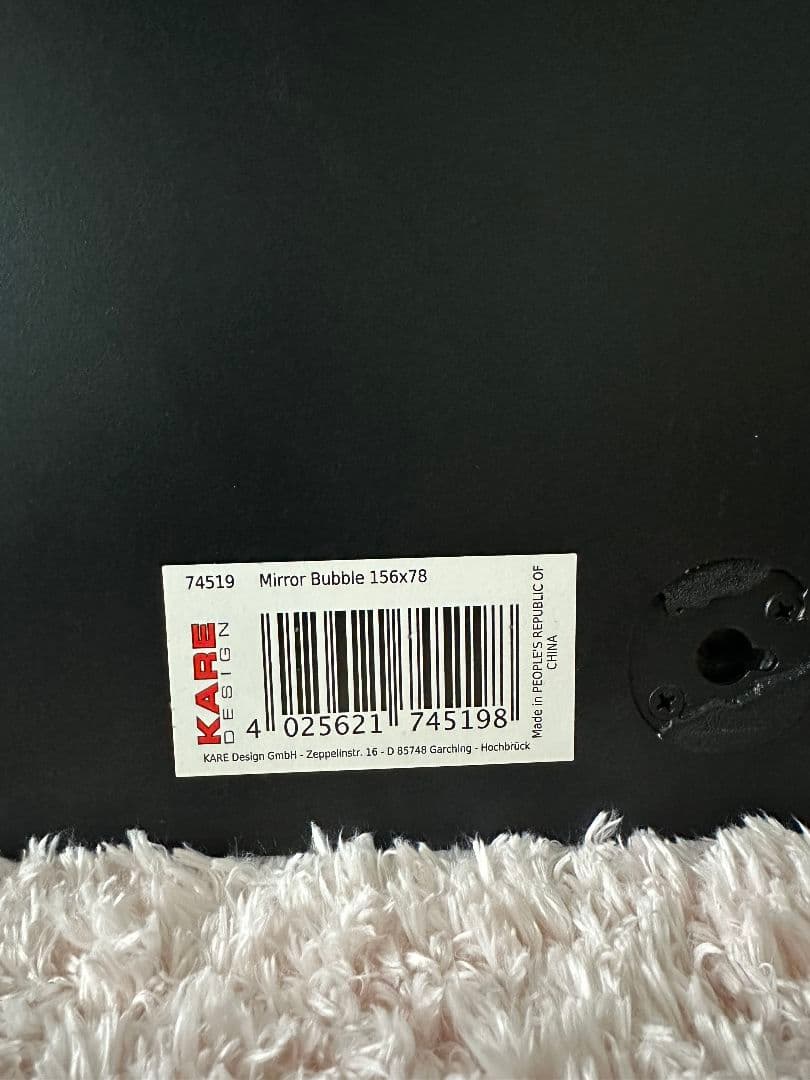 KARE Mirror Bubble 156x78cm 鏡 ミラー