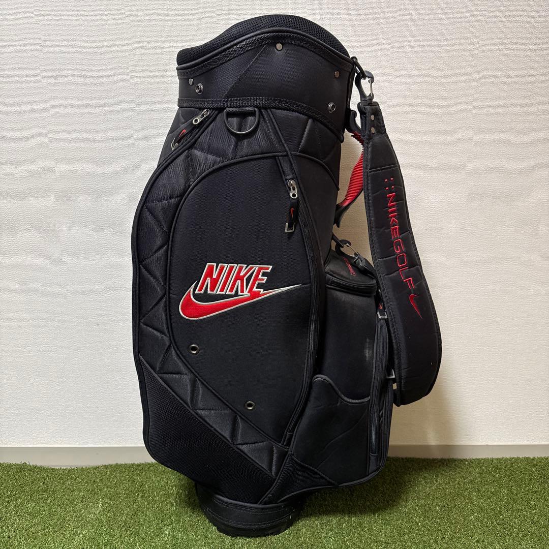 希少 廃盤モデル NIKE ナイキ キャディバッグ ブラック