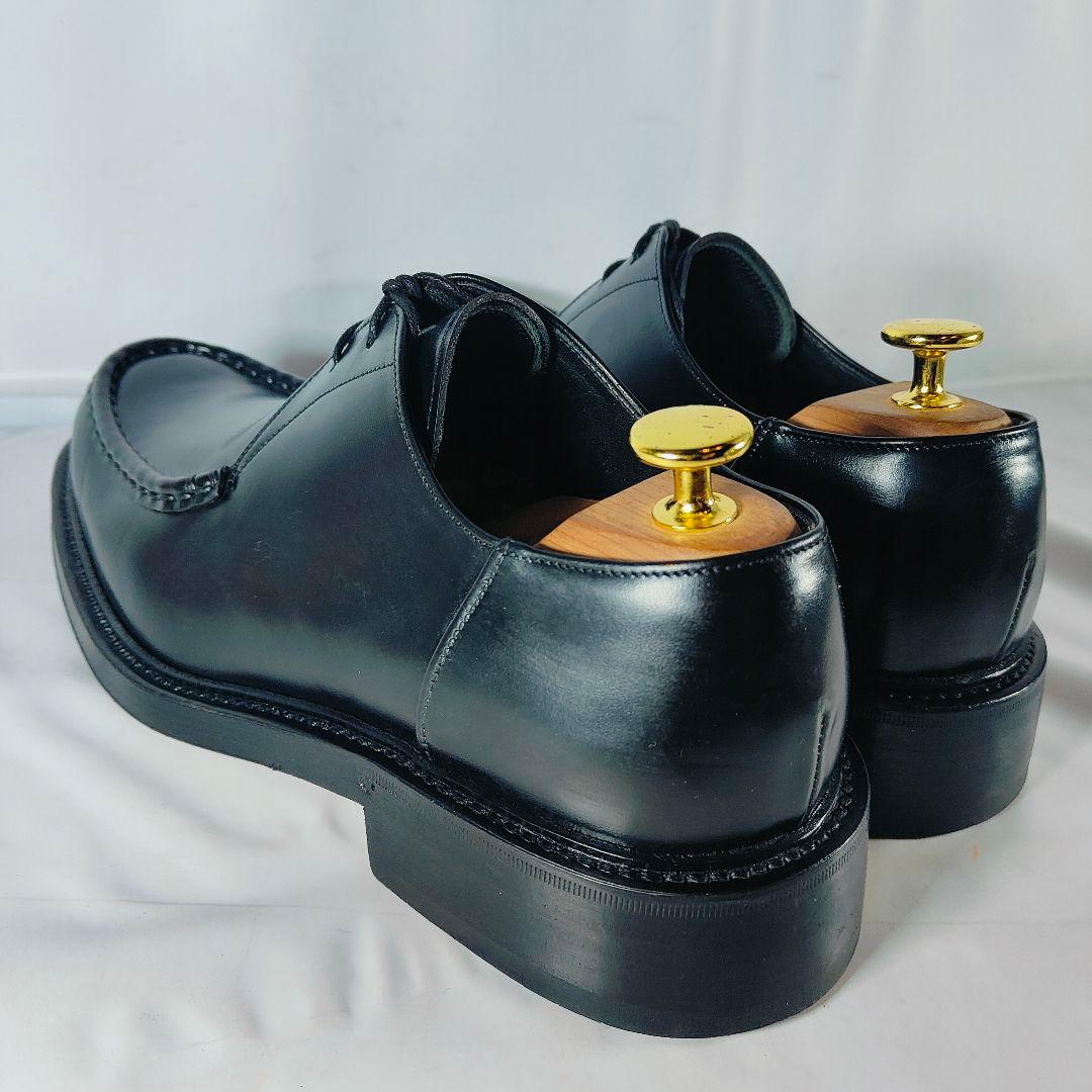 【極艶美品】PREMIATA イタリア製 ブラックラピド製法　高級黒艶本革 革靴