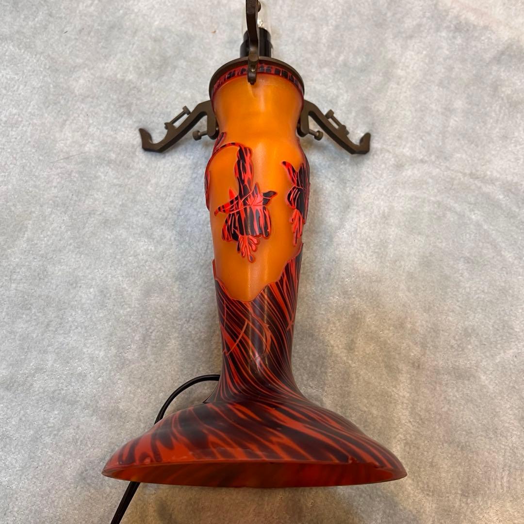 [ビンテージ]Charder ガレ風　　スタンドランプ　　スタンドライト