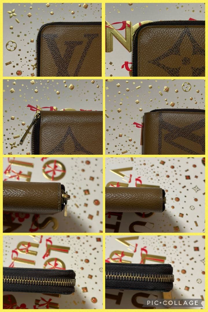 【使用わずか】ルイヴィトン モノグラム ジャイアント ジッピー 長財布