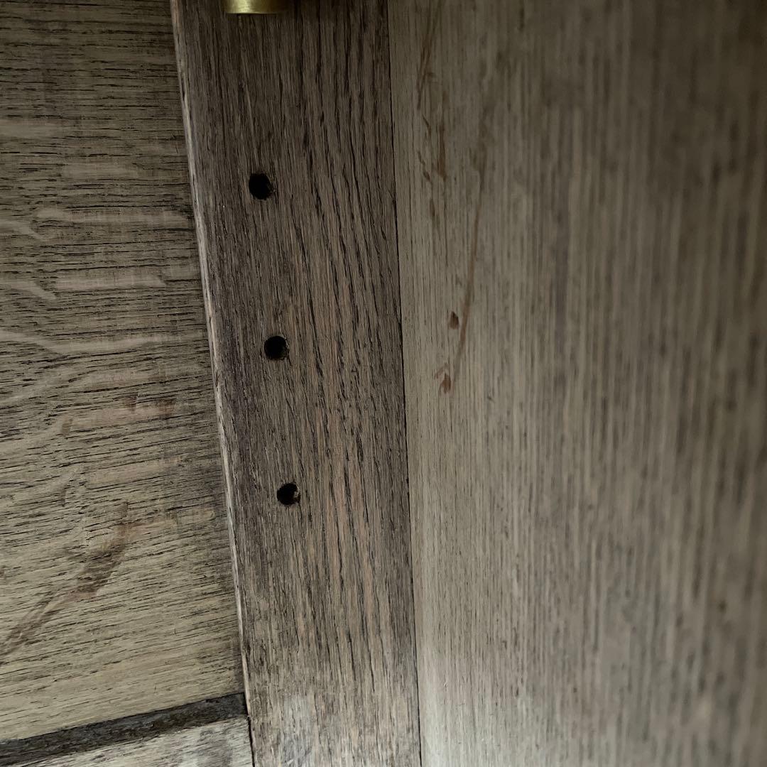 ビンテージ コンソールキャビネット 剥離