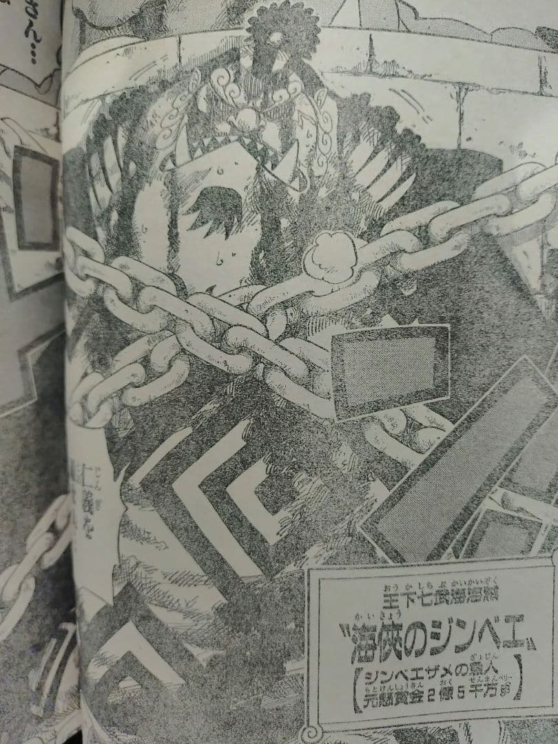 【週刊少年ジャンプ2009年8号】ワンピース第528話　ジンベエ初登場