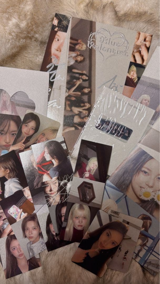 激レア NMIXX blue valentine 希少 全員の直筆サイン入り‼️
