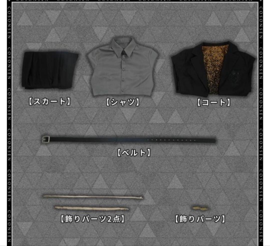 にじさんじ　樋口楓コスプレ生徒会衣装