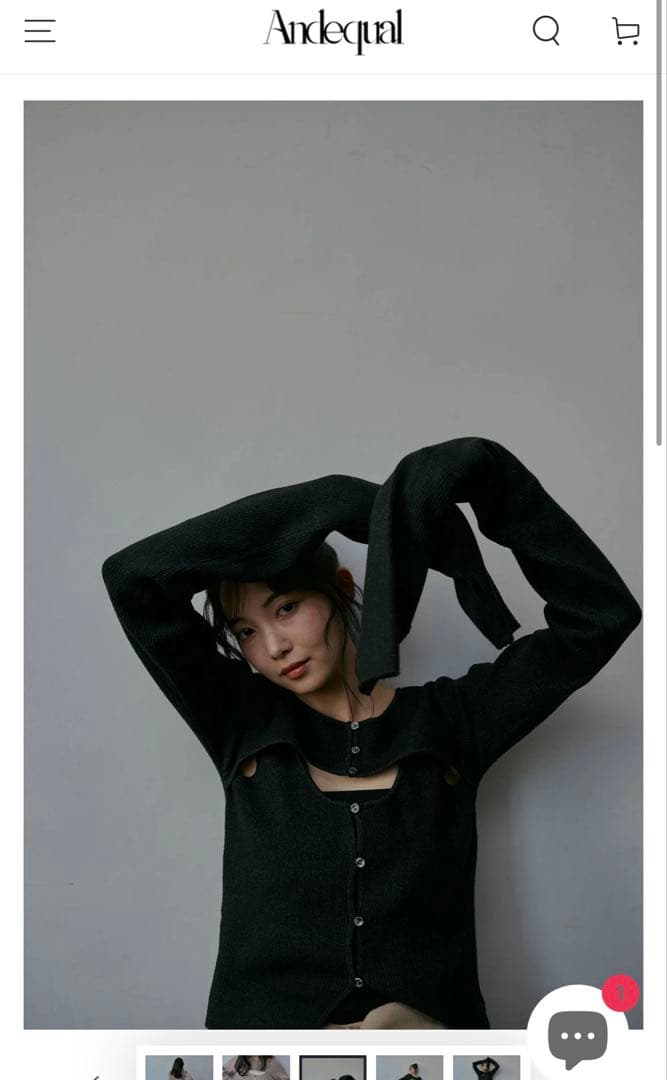 アンドコール　andqual docking lib knit