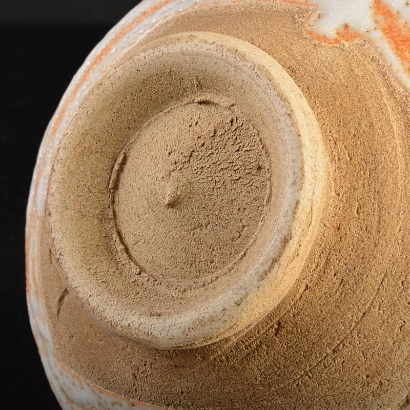 加藤唐九郎　一無斎（一ム斎）作　古志戸窯　志野茶碗　清水公照極め箱　FR7282