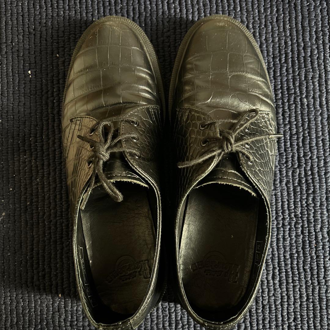 Dr. Martens ペイズリー柄黒 レースアップシューズ　UK8 美品