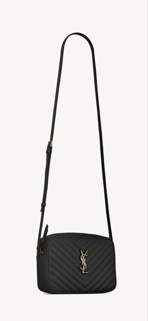 SAINT LAURENT サンローラン ショルダーバッグ キルティングブラック